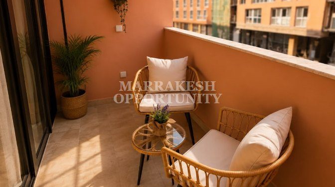 Charmant Appartement en location à Guéliz - Photo 3