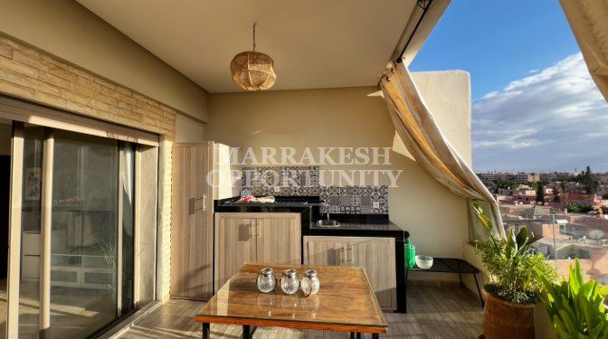 Bel Appartement Meublé à louer à Semlalia