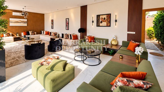 Villa moderne en location sur la route de Fès