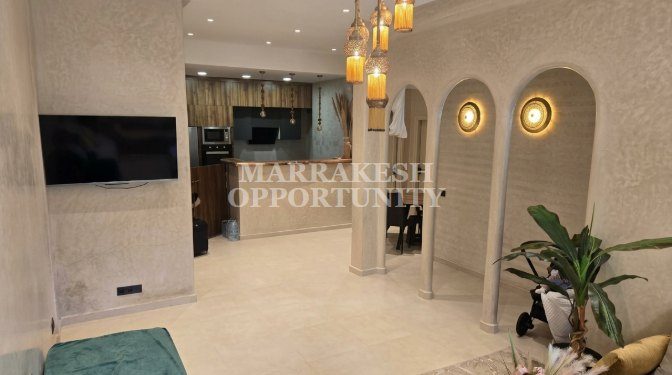 Appartement d'exception en location à Guéliz