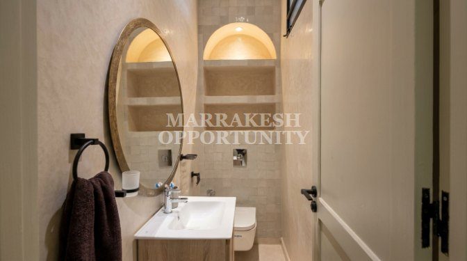 Appartement d'exception en location à Guéliz