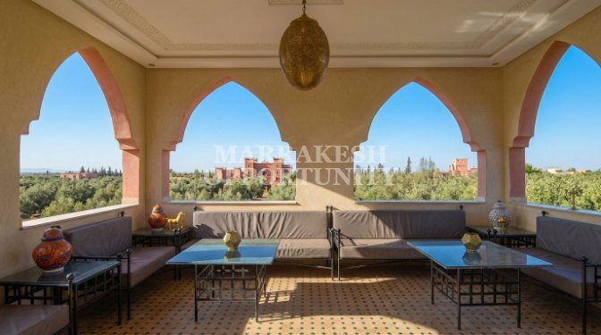 Somptueuse villa meublé à louer sur la Rte de l'ourika