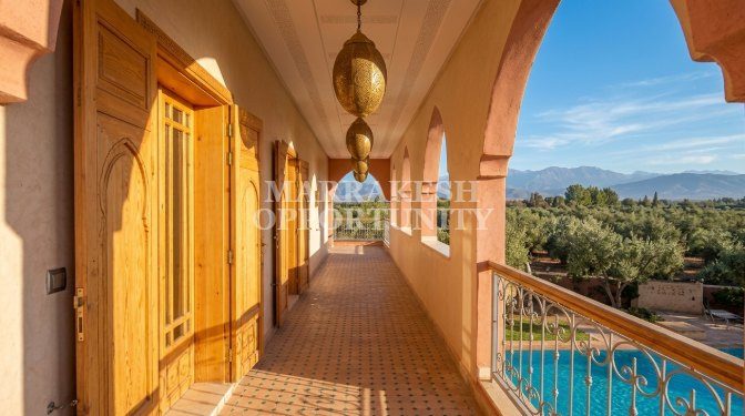 Somptueuse villa meublé à louer sur la Rte de l'ourika