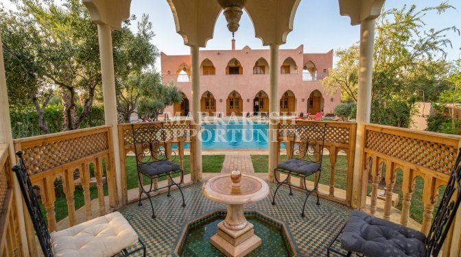 Somptueuse villa meublé à louer sur la Rte de l'ourika