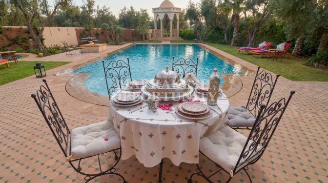 Somptueuse villa meublé à louer sur la Rte de l'ourika
