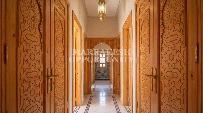 Somptueuse villa meublé à louer sur la Rte de l'ourika