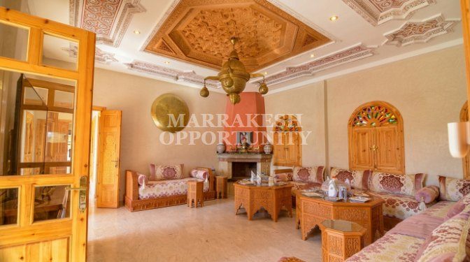 Somptueuse villa meublé à louer sur la Rte de l'ourika