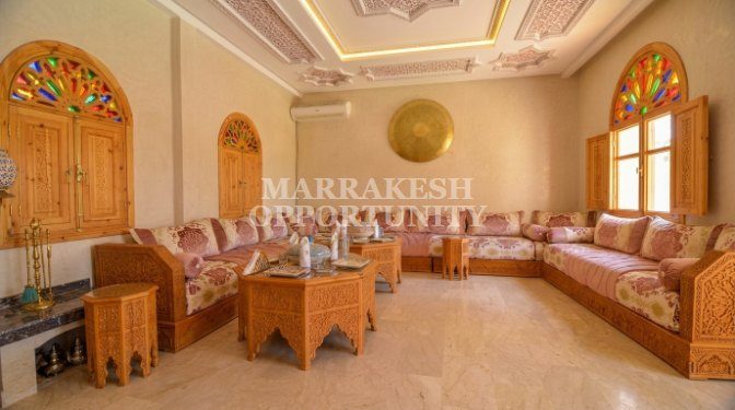 Somptueuse villa meublé à louer sur la Rte de l'ourika