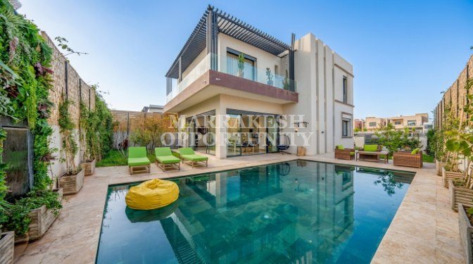 Villa moderne à louer sur la route de l'ourika