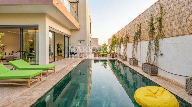 Villa moderne à louer sur la route de l'ourika