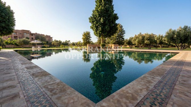 Appartement rez-de-jardin meublé à louer à Agdal