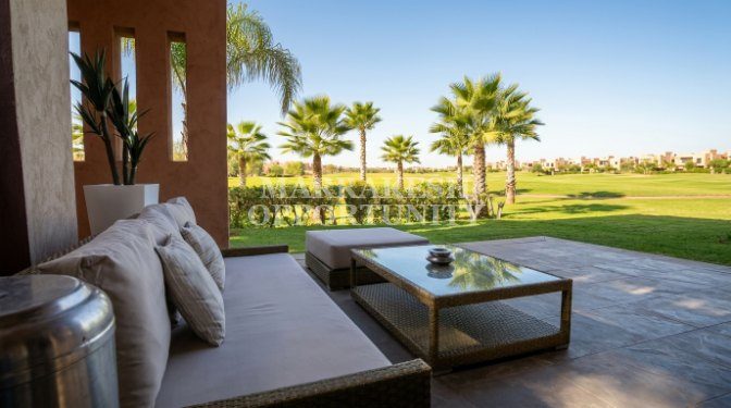 Appartement rez-de-jardin meublé à louer à Agdal